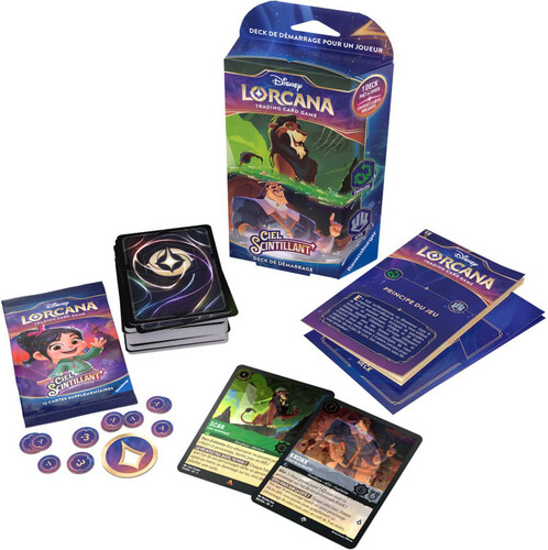 Lorcana Disney lorcana (FR) Ciel Scintillant (Shimmering Skies) - Starter Deck Scar/Kronk 4050368983831
