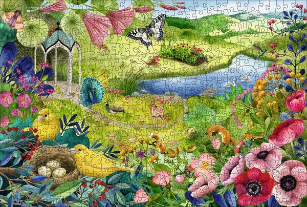 Ravensburger Casse-tête 500 Pieces en bois Jardin 4005556175130