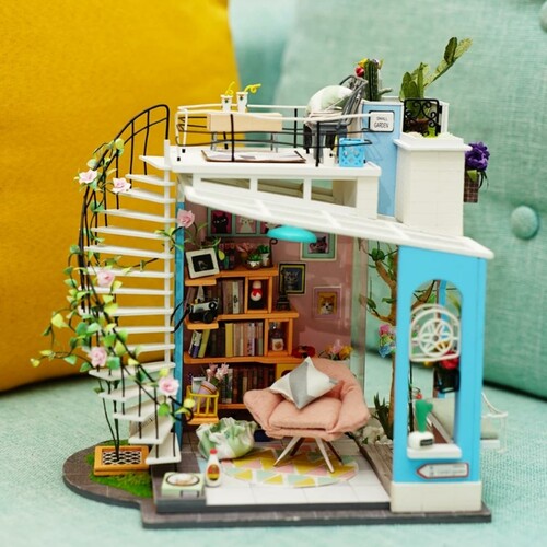 Robotime Mini maison à construire - Dora's Loft 6946785164343