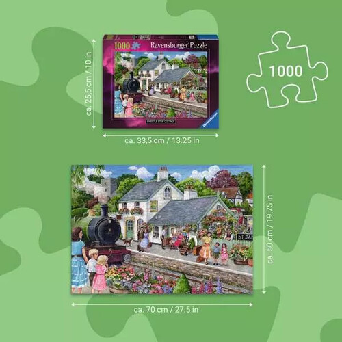 Ravensburger casse-tête Casse-tête 1000 Chalet whistle stop 4005555017264