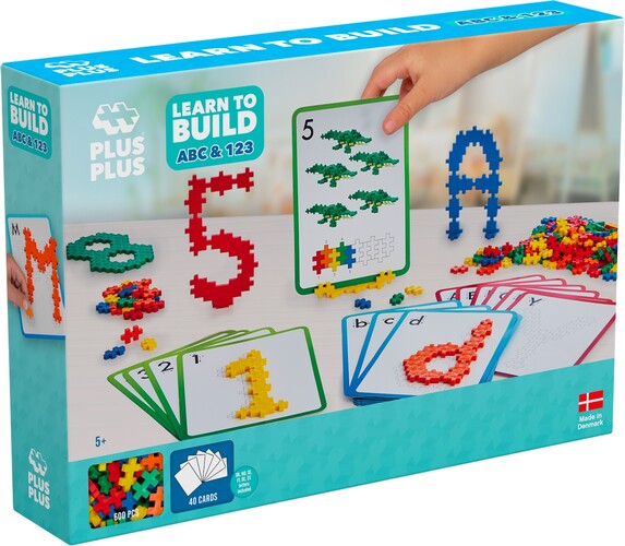 Plus-Plus Plus-Plus Apprendre à construire - ABC & 123 (500pcs) 5710409106887