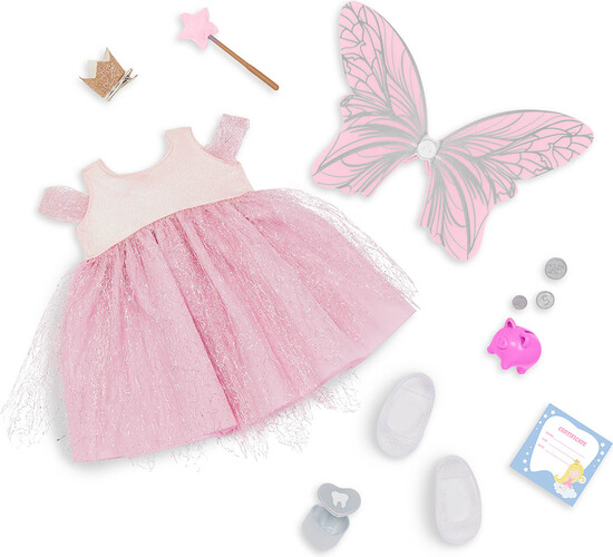 Poupées Our Generation Poupée OG - Twinkle la fée des dents 46 cm (18") 062243460317