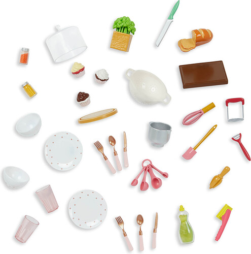 Poupées Our Generation Accessoires OG - "Cooking Island" pour poupée de 46 cm 062243459939