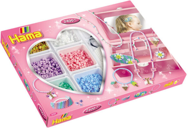 Hama Hama Midi Boîte d'activité Rose 028178037079