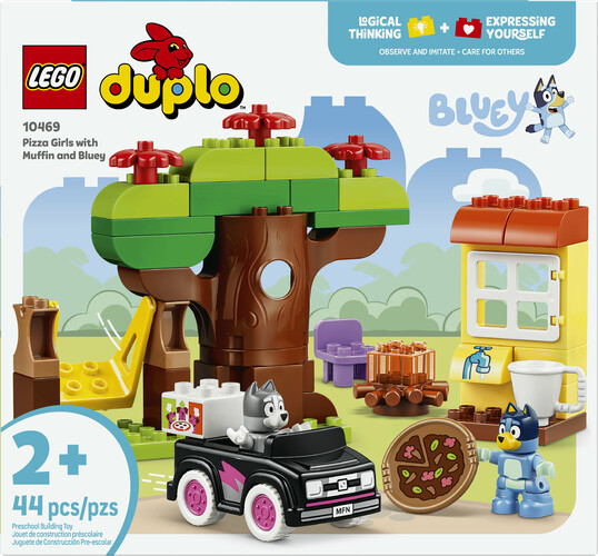 LEGO LEGO 10469 Les livreuses de pizza avec Muffin et Bluey 673419420617