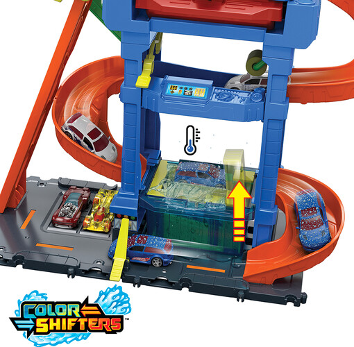 Hot Wheels Hot Wheels Action - Lave-auto tunnel pivotant 194735195114