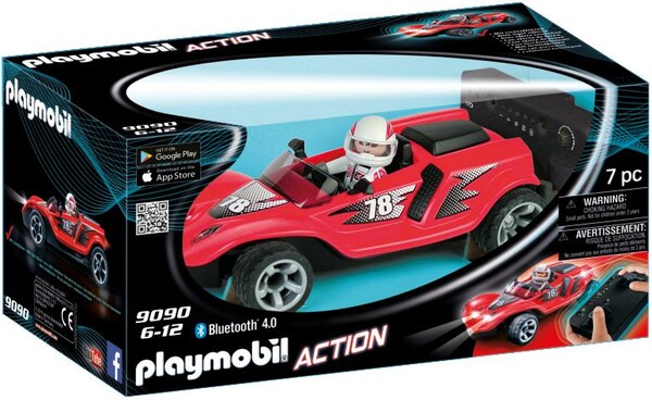 Playmobil Playmobil 9090 Voiture de course rouge radiocommandée 4008789090904
