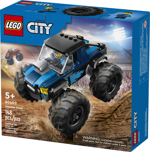 LEGO LEGO 60402 Le Monster Truck bleu 673419386906