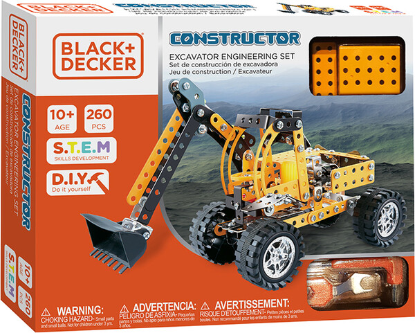 Constructor Constructor Excavatrice 260 pièces 878834008345