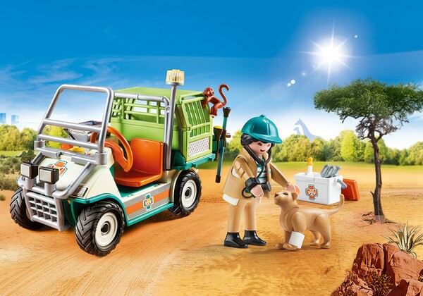 Playmobil Playmobil 70346 Vétérinaire et véhicule tout terrain (mai 2021) 4008789703460