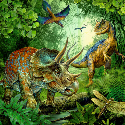 Ravensburger Casse-tête 49x3 Dinosaures 4005556093175