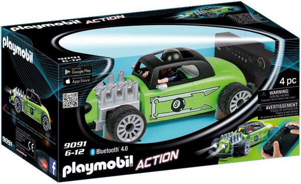 Playmobil Playmobil 9091 Voiture de course verte radiocommandée 4008789090911
