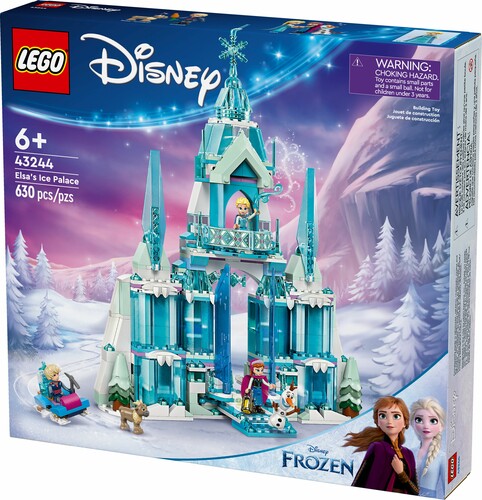 LEGO LEGO 43244 Le palais de glace d’Elsa 673419392181