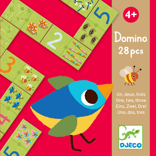 Djeco Domino 1 2 3 ... chiffres (fr/en) 3070900081680