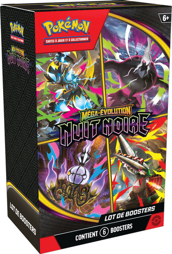 Pokémon Pokemon Mega Evolution 05 - Pitch Black - booster bundle (francais) 196214142688