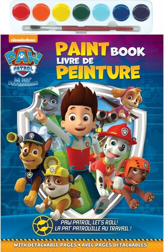 Imagine Publications Livre de peinture Pat' Patrouille (fr/en) (PAW Patrol) 9782897135393