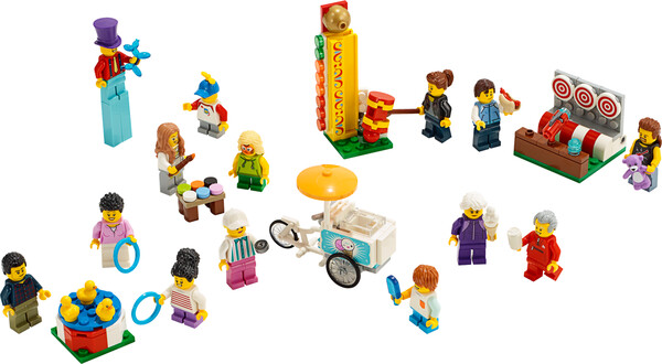 LEGO LEGO 60234 City Ensemble de figurines - Fête foraine 673419304313