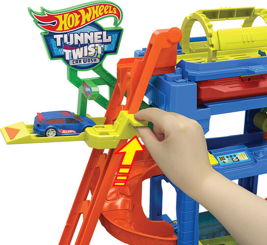 Hot Wheels Hot Wheels Action - Lave-auto tunnel pivotant 194735195114