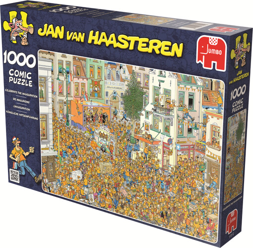 Jumbo Casse-tête 1000 Jan van Haasteren - la course des onze villes 8710126173121