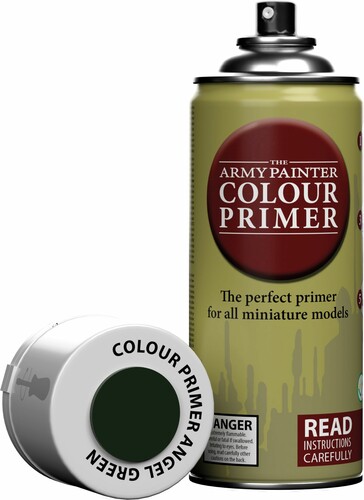The Army Painter Warpaints Primer aerosol - Colour Primer Angel Green 5713799302013