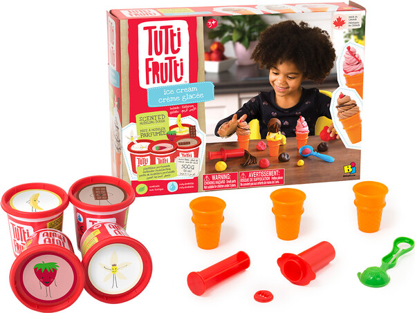 Tutti Frutti Pâte à modeler ensemble crème glacée (fr/en) 061404148071