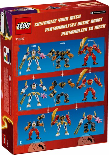 LEGO LEGO 71807 Le robot élémentaire de la technologie de Sora 673419389013