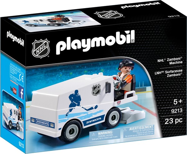 Playmobil Playmobil 9213 LNH Surfaceuse Zamboni de hockey (NHL) (ancien 5069) 4008789092137