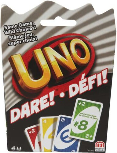 Mattel UNO défi (fr/en) jeu de cartes 887961109245