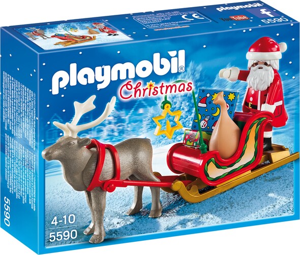Playmobil Playmobil 5590 Père Noël avec traineau (sep 2015) 4008789055903