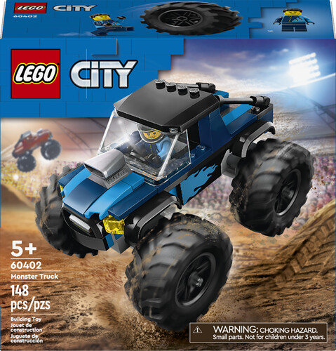 LEGO LEGO 60402 Le Monster Truck bleu 673419386906