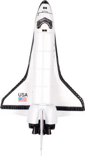 Toysmith Navette spatiale en métal à rétro-friction 085761079427