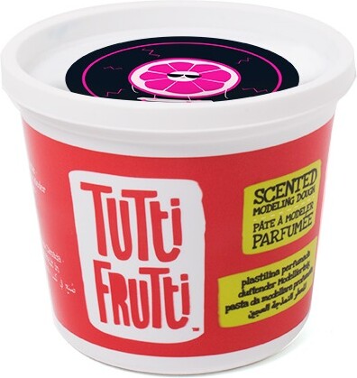 Tutti Frutti Pâte à modeler 250g fluo pamplemousse (fr/en) 061404005626