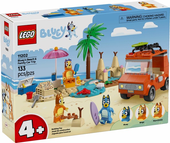 LEGO LEGO 11202 Bluey Les vacances et le voyage en voiture 673419404068