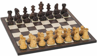 Wood Expressions Jeu d'échecs 12 po en bois 658956153129