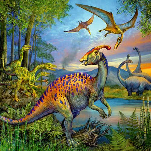 Ravensburger Casse-tête 49x3 Dinosaures 4005556093175