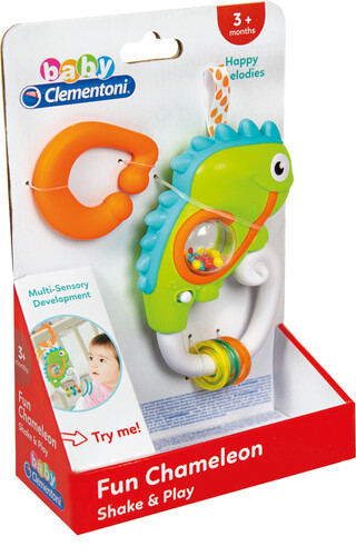 Clementoni Bébé clementoni Hochet electronic dino (fr/en) 8005125173327