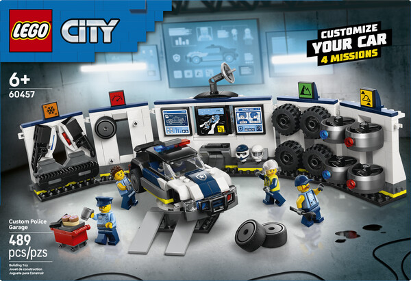 LEGO LEGO 60457 Le garage de personnalisation des voitures de police 673419403580