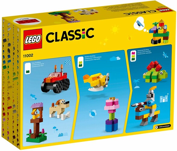LEGO LEGO 11002 Ensemble de briques de base 673419302036