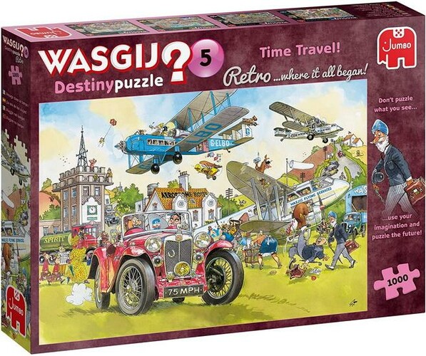 Jumbo Casse-tête 1000 wasgij retro destiny #05 Voyage dans le temps ! 8710126250082