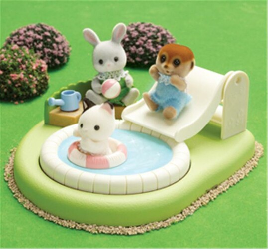 Calico Critters Calico Critters Pataugeoire et carré de sable pour bébé sans animaux (en) 020373226814