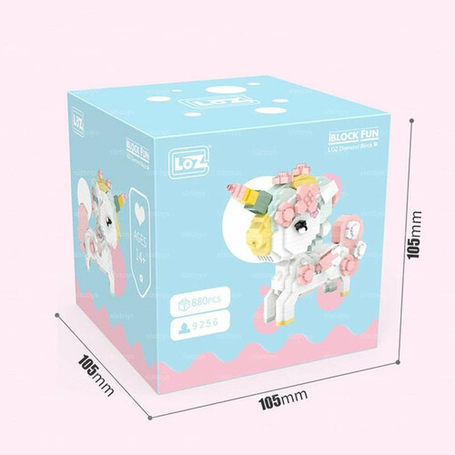 LOZ Block LOZ Mini Block - Licorne fleurie 6932691992569