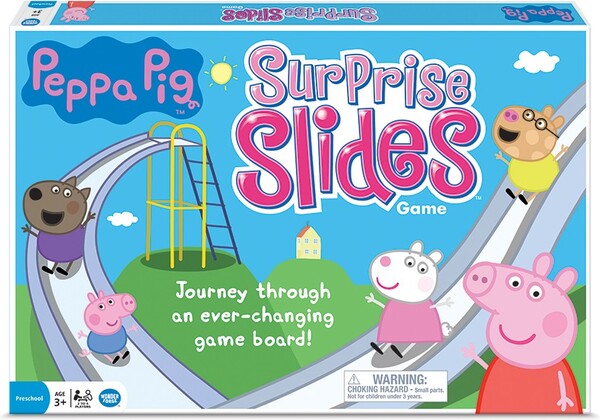 Wonder Forge Peppa Pig glissades surprise (fr/en) (Surprise Slides) 810558016466