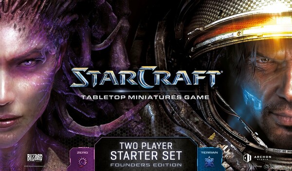 Starcraft Mini - two player starter set founders edition 5901397105987