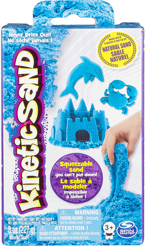 Kinetic Sand Kinetic Sand Recharge 8oz bleu (sable cinétique) 778988641590