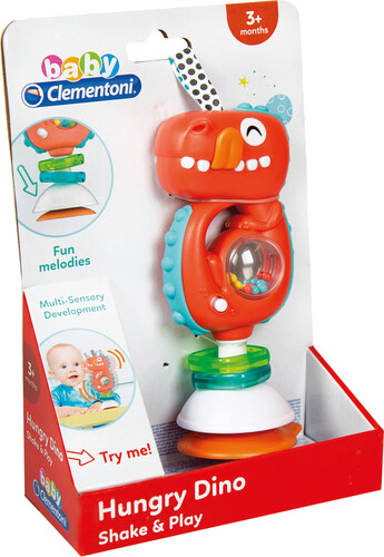Clementoni Bébé clementoni Hochet électronique dino - (fr/en) 8005125173303