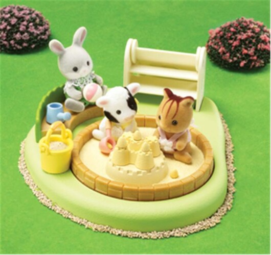 Calico Critters Calico Critters Pataugeoire et carré de sable pour bébé sans animaux (en) 020373226814