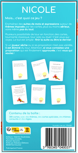 Gigamic Nicole (fr) 3760345040037