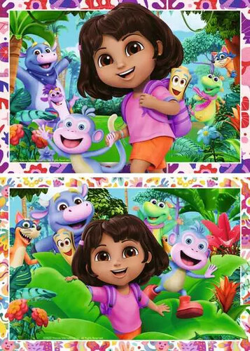 Ravensburger casse-tête Casse-tête 24x2 Dora 4005555041993