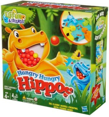 Hasbro Hungry Hungry Hippos (fr/en) (Hippos affamés) 630509650712