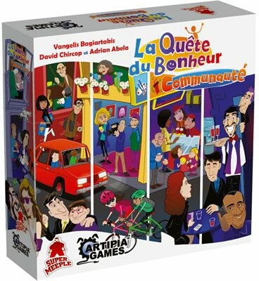 Super Meeple La Quête du Bonheur (fr) ext Communauté 3665361016557